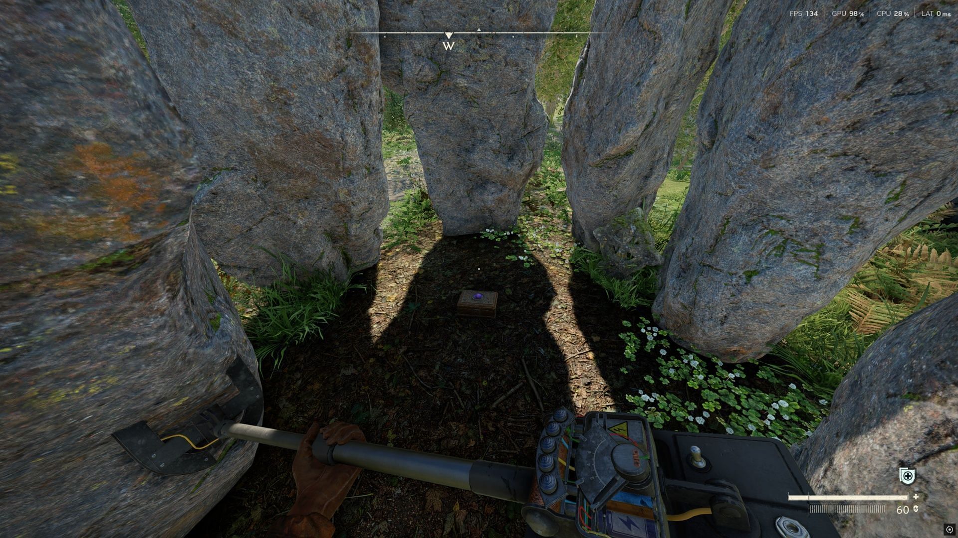 The enhanced Metal Detector in Atomfall Wicked Isle (Image via Sportskeeda Gaming || Rebellion)